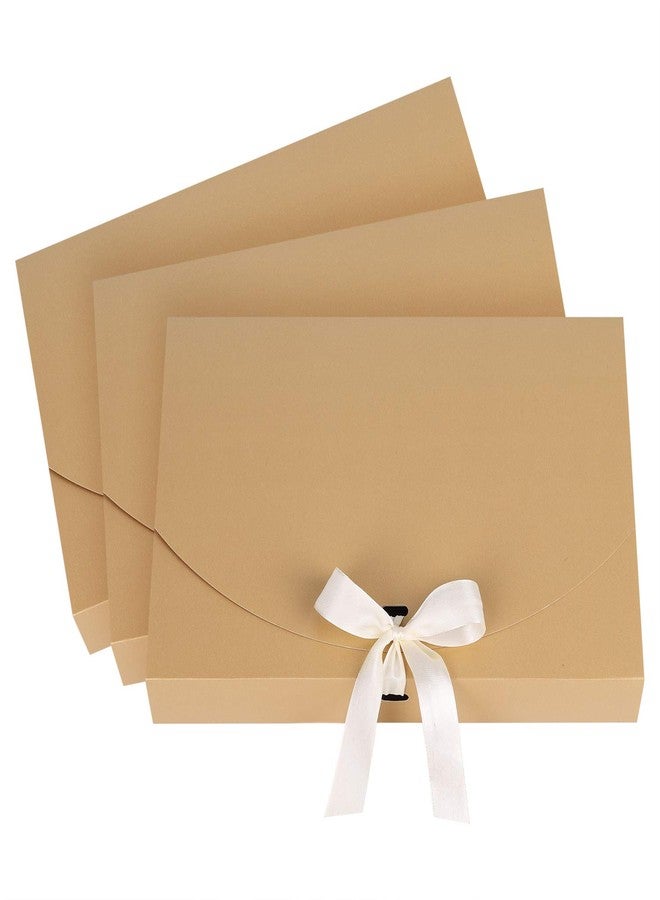IBLUELOVER 10Pcs Rectangle Presents Boxes Paperboard Present Packaging Box with Ribbon Bowknot Bracelet Necklace Shirt Lingerie Wrapping Box for Valentine Day Birthday Wedding Anniversary Bridal Shower Party - Image 1